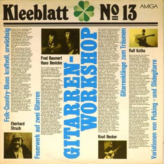 Пластинка Kleeblatt No. 13 Gitarren-Workshop. Сборник